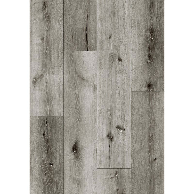 Mexen Lago Vista vinyl panelen 1240 x 182 mm SPC 6,5 mm, met IXPE 1,5 mm onderlaag, 4 V-groef, Eik - F1035-1240-182-505-4V1-01