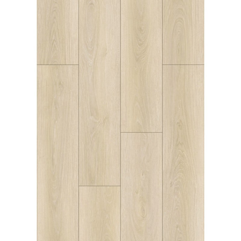 Mexen Charlotte vinylplanken 1240 x 182 mm SPC 6,5 mm, IXPE onderlaag 1,5 mm, 4 V-groef, Eik - F1055-1240-182-505-4V1-01