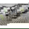 Mexen Ontario vinylpanelen 1240 x 182 mm SPC 6,5 mm, IXPE onderlaag 1,5 mm, 4 V-voeg, Eik - F1003-1240-182-505-4V1-01