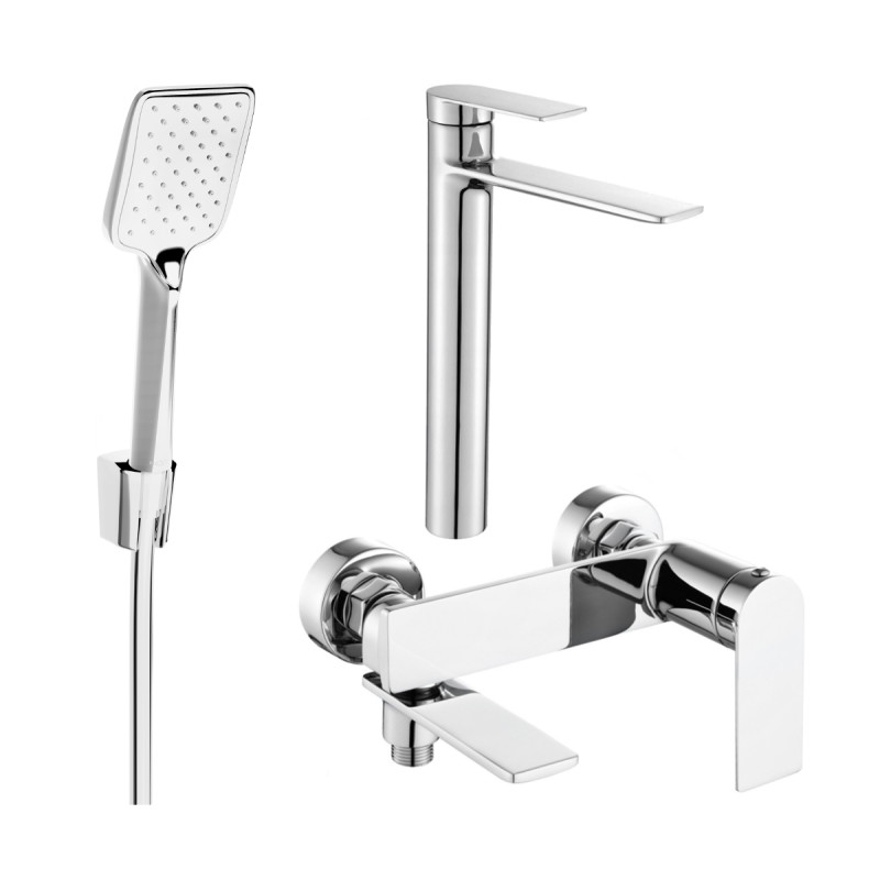 Mexen Zero R62 set za kadu, krom - 71113R62-00