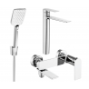 Mexen Zero R62 bath set, chrome - 71113R62-00