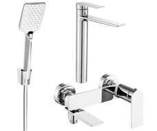 Mexen Zero R62 σετ μπάνιου, χρώμιο - 71113R62-00