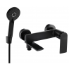 Mexen Zero R40 robinet de baignoire avec ensemble de douche, noir - 7113R40-70