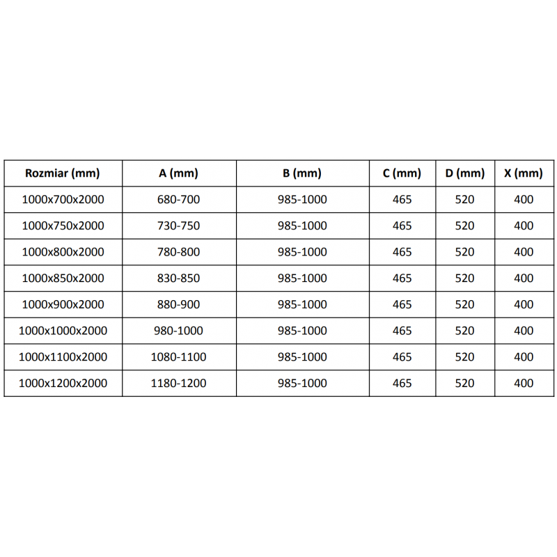 Mexen Velar L Cabina de duche deslizante 100 x 70 cm, transparente, níquel escovado - 871-100-070-03-97