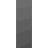 Mexen Flat VS20S Plattenheizkörper 2200 x 400 mm, untere mittige Anschlüsse, 1013 W, Anthrazit - W6VS20S-220-040-66