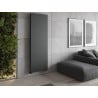 Mexen Flat VS20S Plattenheizkörper 2200 x 400 mm, untere mittige Anschlüsse, 1013 W, Anthrazit - W6VS20S-220-040-66