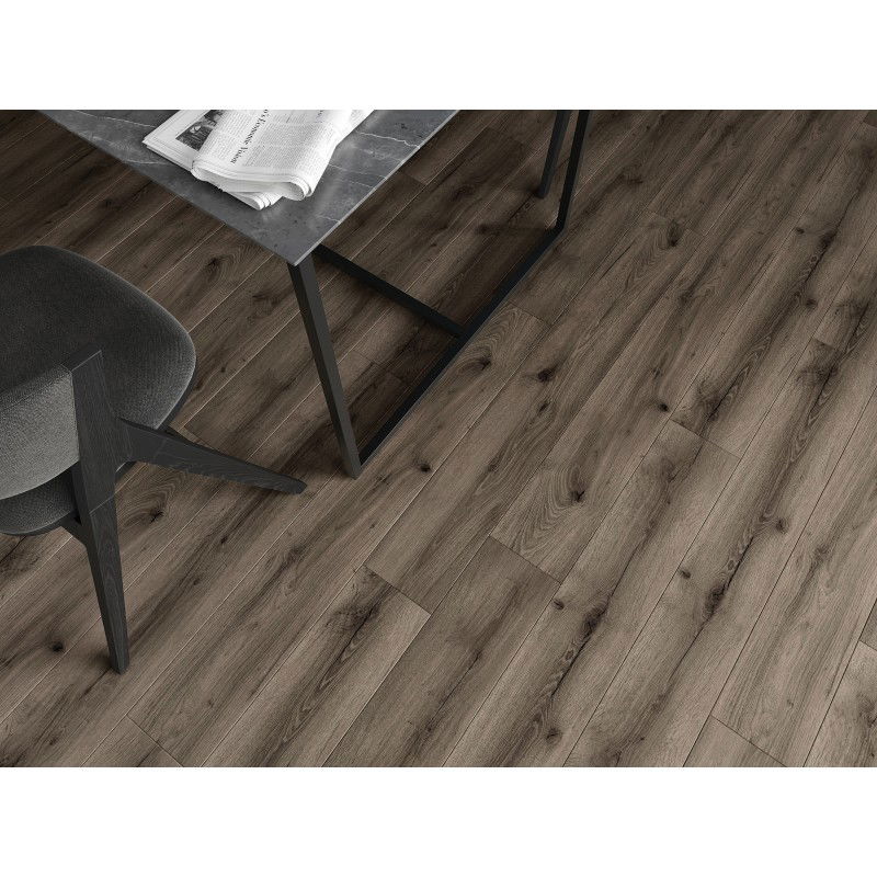 Mexen Sierra Vista pannelli in vinile 1240 x 182 mm SPC 6,5 mm, sottostrato IXPE 1,5 mm, 4 V-Fuga, Rovere
