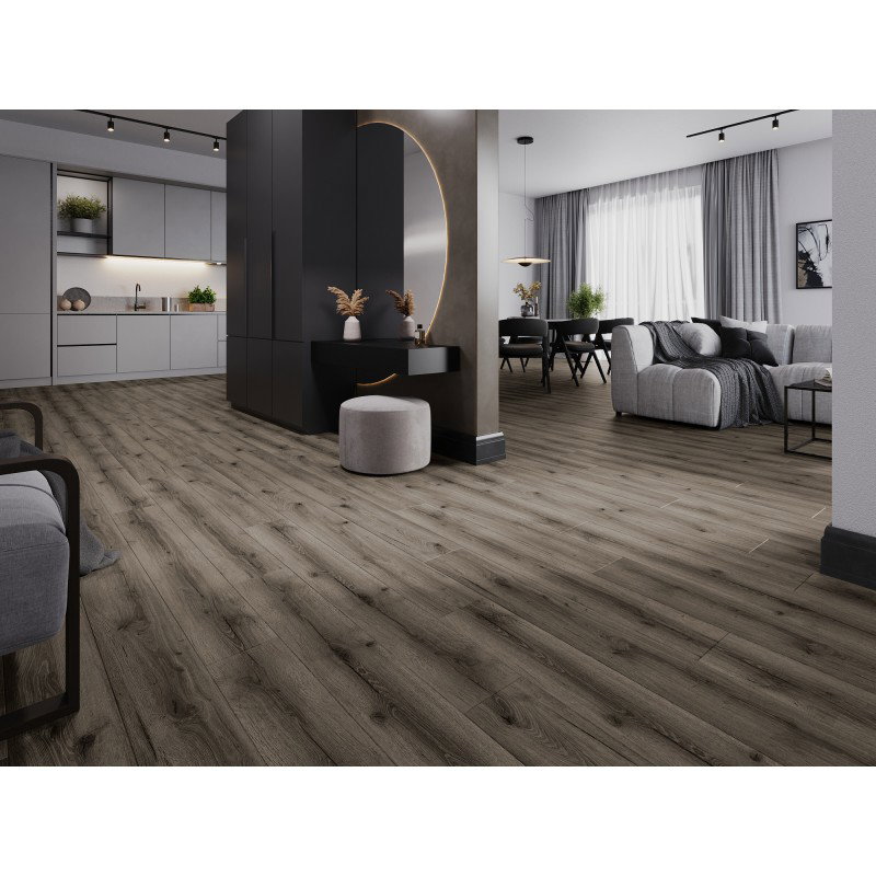 Mexen Sierra Vista vinyl panels 1240 x 182 mm SPC 6.5 mm, IXPE underlay 1.5 mm, 4 V-Groove, Oak - F1004-1240-182-505-4V1-01