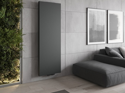 Mexen Flat VS20S Plattenheizkörper 2200 x 500 mm, untere Mittelanschluss, 1267 W, Anthrazit - W6VS20S-220-050-66