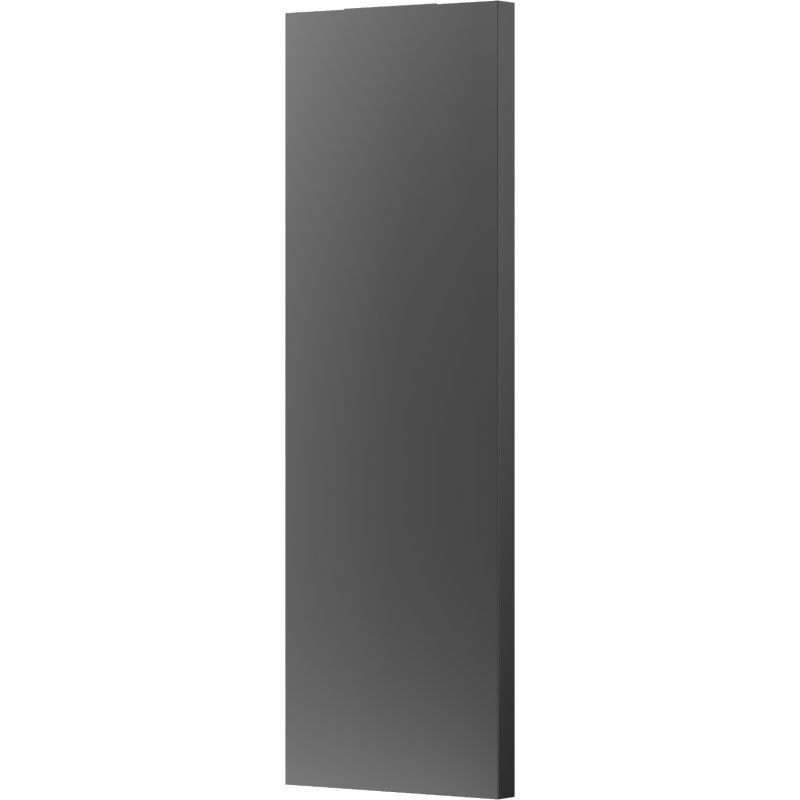 Mexen Flat VS20S paneelradiator 2200 x 500 mm, middenonderaansluiting, 1267 W, antraciet - W6VS20S-220-050-66