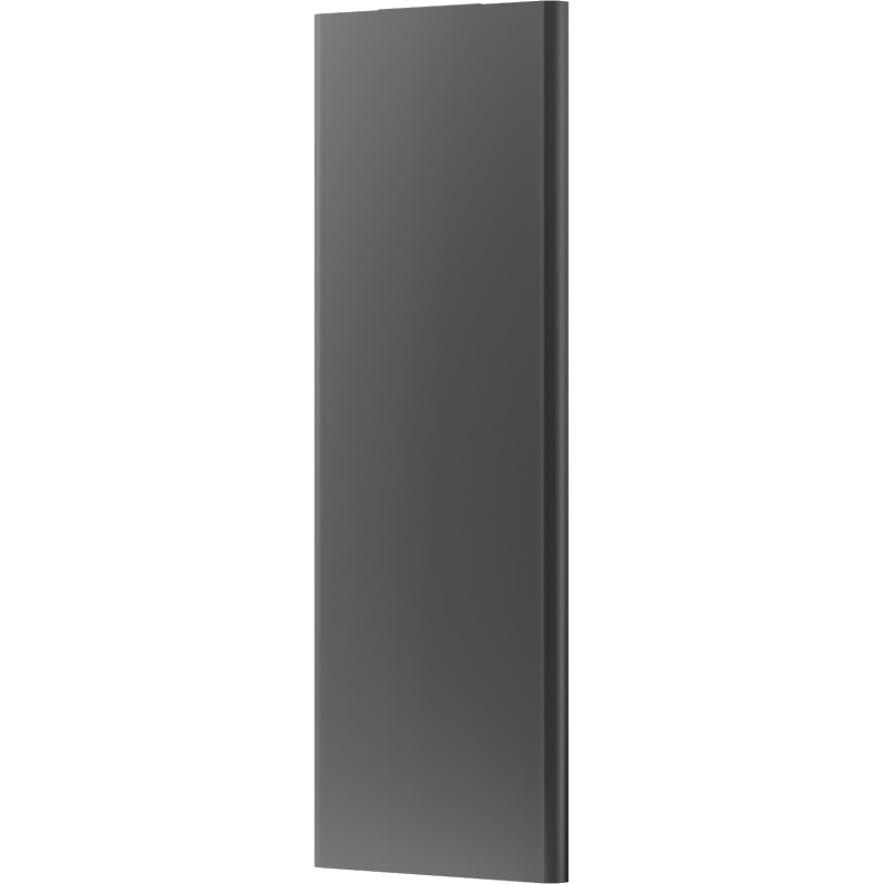 Mexen Flat VR20S radiateur à plaque 2000 x 300 mm, raccordement inférieur central, 654 W, anthracite - W6VR20S-200-030-66