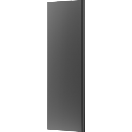 Mexen Flat VR20S Panel Radiator 1800 x 400 mm, Central Bottom Connection, 872 W, Anthracite - W6VR20S-180-040-66