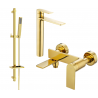 Mexen Zero DQ02 Badezimmerset, gold - 7113DQ02-50