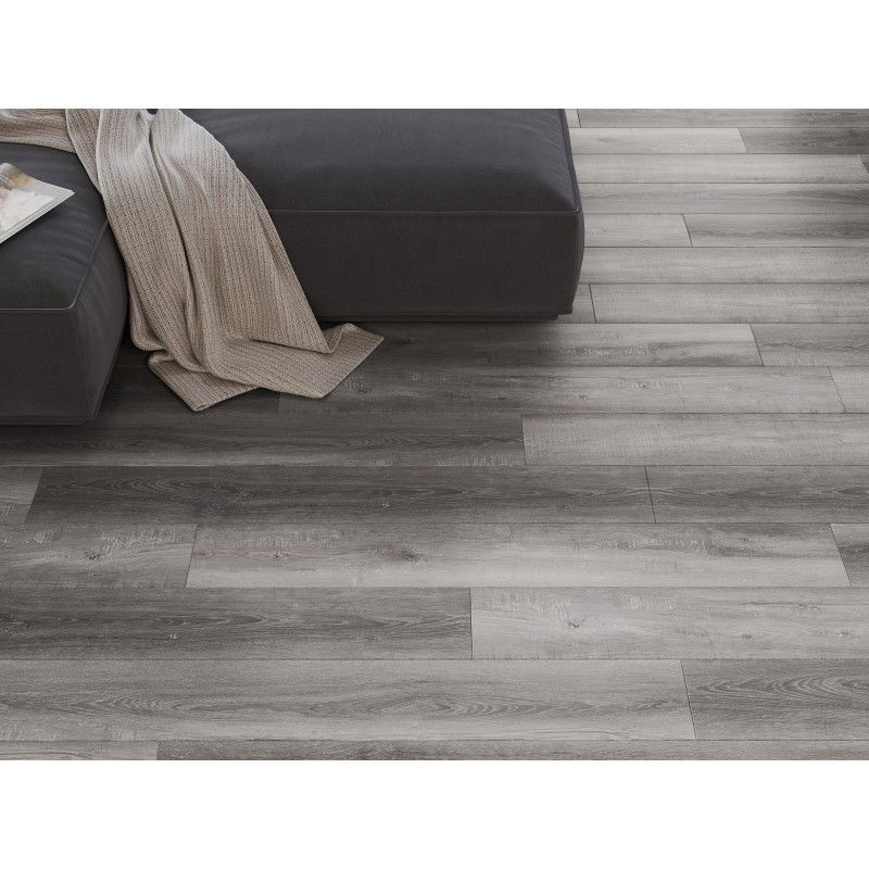 Mexen El Monte Vinylpaneelen 1240 x 182 mm SPC 6,5 mm, IXPE Ënnerlag 1,5 mm, 4 V-Fuge, Eechen - F1011-1240-182-505-4V1-01