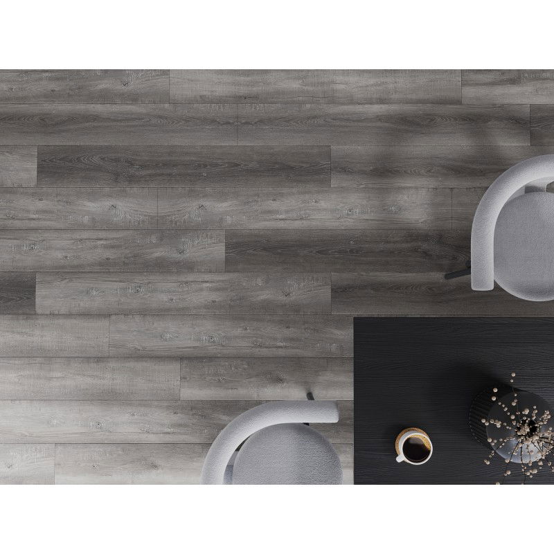 Mexen El Monte vinilne plošče 1240 x 182 mm SPC 6,5 mm, podloga IXPE 1,5 mm, 4 V-fuga, hrast - F1011-1240-182-505-4V1-01