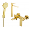 Mexen Zero R40 badkuipset, goud - 71113R40-50