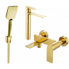 Mexen Zero R62 badkuipset, goud - 71113R62-50