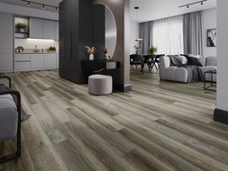 Mexen Aspen vinyl panelen 1240 x 182 mm SPC 6,5 mm, IXPE onderlaag 1,5 mm, 4 V-Voeg, Eik - F1012-1240-182-505-4V1-01