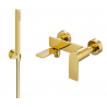 Mexen Zero R70 grifo de bañera con set de ducha, dorado - 7113R70-50