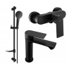 Mexen Royo DF05 Shower Set, Black - 72204DF05-70