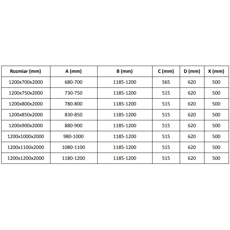 Mexen Velar L kabina prysznicowa rozsuwana 120 x 100 cm, szron, miedź szczotkowana - 871-120-100-33-65