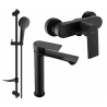 Mexen Royo Ensemble de douche DF05, noir - 72214DF05-70