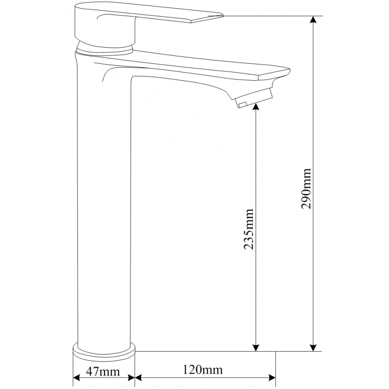 Mexen Royo Ensemble de douche DQ62, noir - 72214DQ62-70