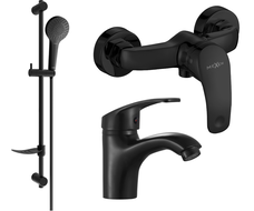 Mexen Fabia DF05 komplet za prho, črna - 746504DF05-70