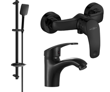 Mexen Fabia DB62 conjunto de ducha, negro - 746504DB62-70