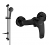 Mexen Fabia DF05 Duschbatterie mat Duschset, schwaarz - 74654DF05-70
