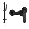 Mexen Fabia DB72 robinet de douche avec ensemble de douche, noir - 74654DB72-70