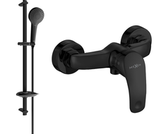 Mexen Fabia DB05 robinet de douche avec ensemble de douche, noir - 74654DB05-70