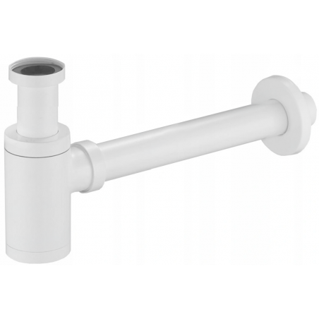 Mexen wastafel halfsifon rond, wit - 79950-20