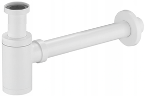 Mexen wastafel halfsifon rond, wit - 79950-20