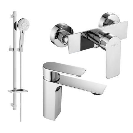 Mexen Alexa DQ40 duschset, krom - 71204DQ40-00