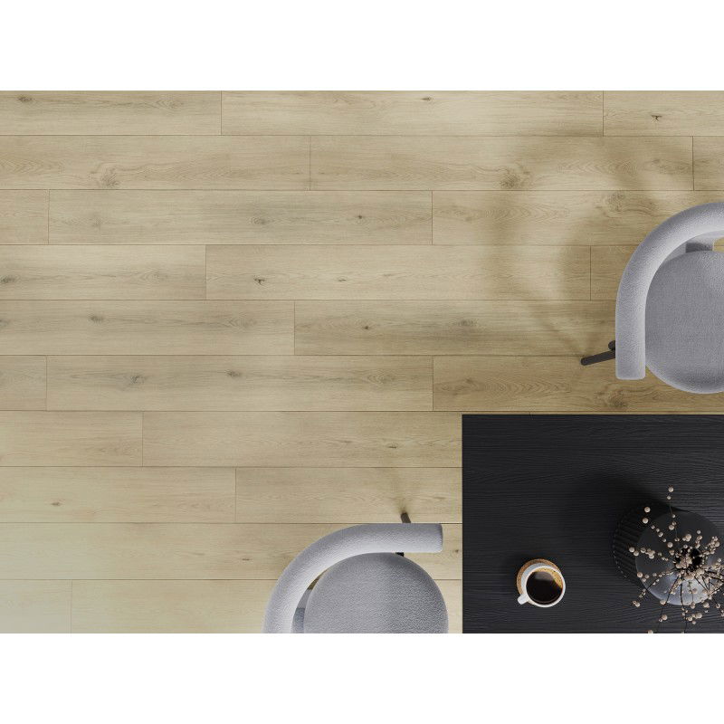 Mexen Calera vinyylipaneelit 1240 x 182 mm SPC 6,5 mm, IXPE-alusta 1,5 mm, 4 V-ura, Tammi - F1020-1240-182-505-4V1-01