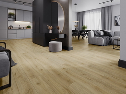 Mexen Charter Oak vinylpanelen 1240 x 182 mm SPC 6,5 mm, onderlaag IXPE 1,5 mm, 4 V-groef, Eik - F1022-1240-182-505-4V1-01