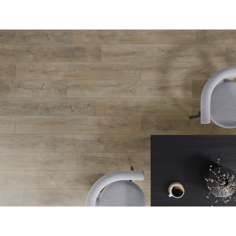 Mexen Casa Grande vinylpaneler 1240 x 182 mm SPC 6,5 mm, IXPE-underlag 1,5 mm, 4 V-fog, Ek - F1014-1240-182-505-4V1-01