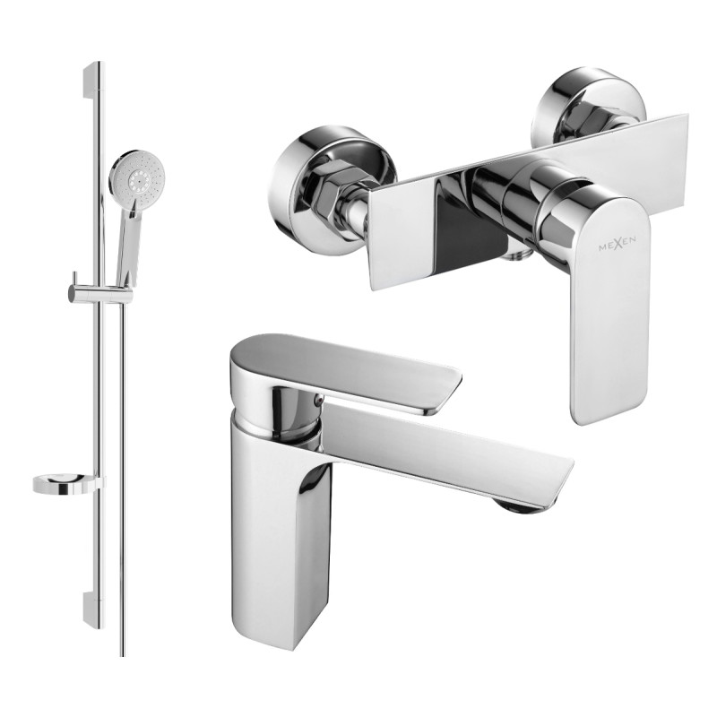 Mexen Alexa DS40 dušikomplekt, kroom - 71204DS40-00