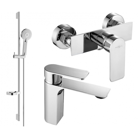 Mexen Alexa DS40 shower set, chrome - 71204DS40-00