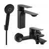Mexen Alexa R40 ensemble de bain, noir - 71203R40-70