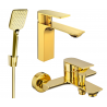 Mexen Alexa R62 vannikomplekt, kuldne - 71203R62-50