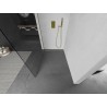 Mexen Kioto dušisein Walk-in 115 x 200 cm, läbipaistev 8 mm, kuldne harjatud - 800-115-101-55-00