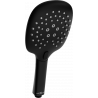 Mexen R-22 pommeau de douche 3 fonctions, noir - 79522-70