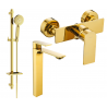 Mexen Alexa DQ40 set doccia, oro - 71214DQ40-50