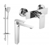 Mexen Alexa DQ62 ensemble de douche, chrome - 71214DQ62-00