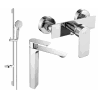 Mexen Alexa DS40 shower set, chrome - 71214DS40-00