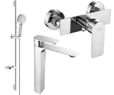 Mexen Alexa DS40 doucheset, chroom - 71214DS40-00