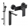 Mexen Alexa DS40 ensemble de douche, noir - 71214DS40-70