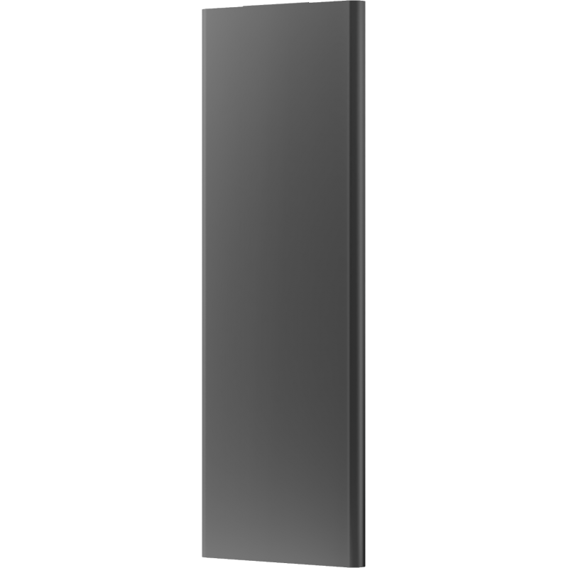 Mexen Flat VR20S Heizkörper 2000 x 400 mm, untere mittlere Anschluss, 945 W, anthrazit - W6VR20S-200-040-66